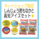 しんじょう君もなかと高知アイスセット【ネットショップ限定】
