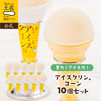 アイスクリンコーン 10個