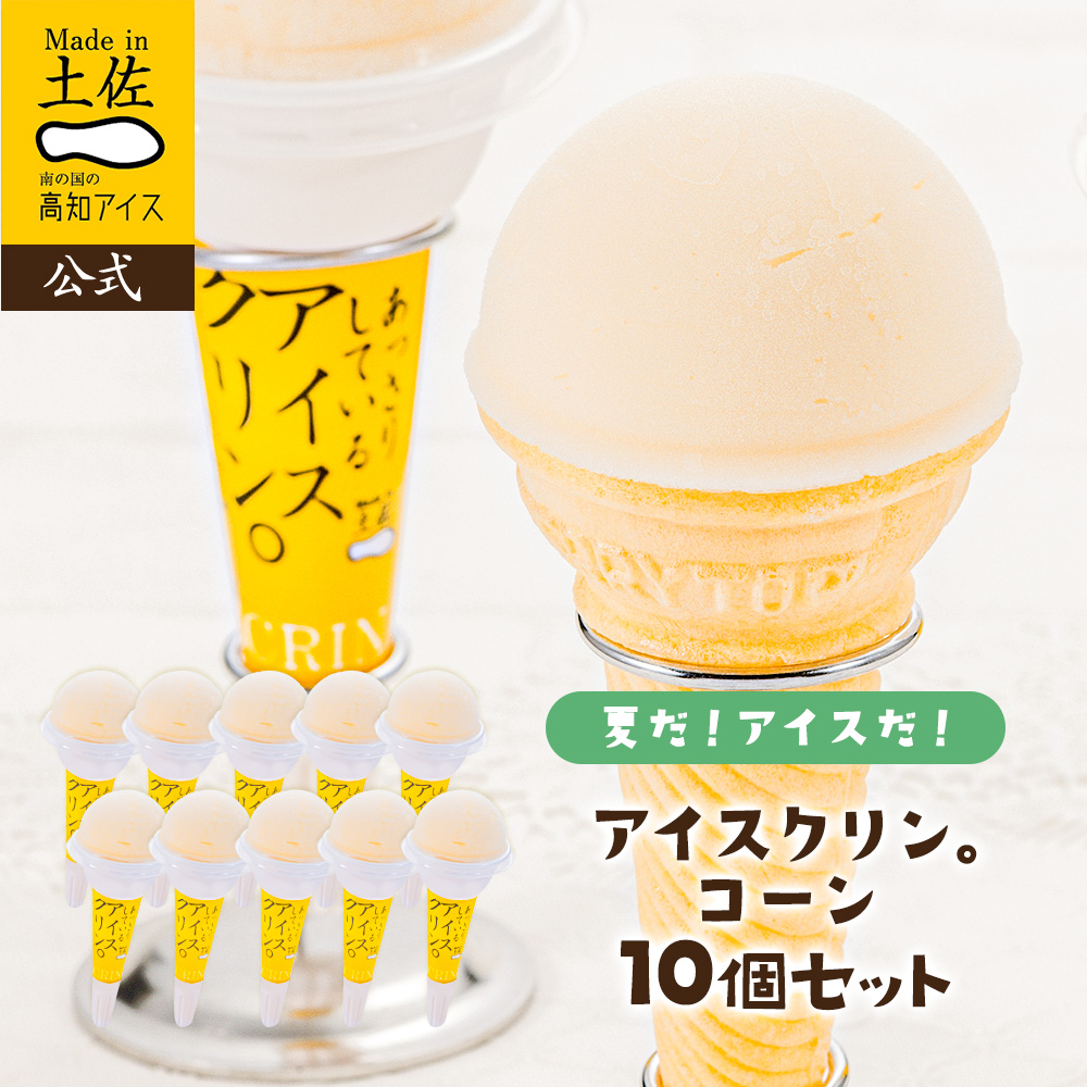 アイスクリンコーン 10個