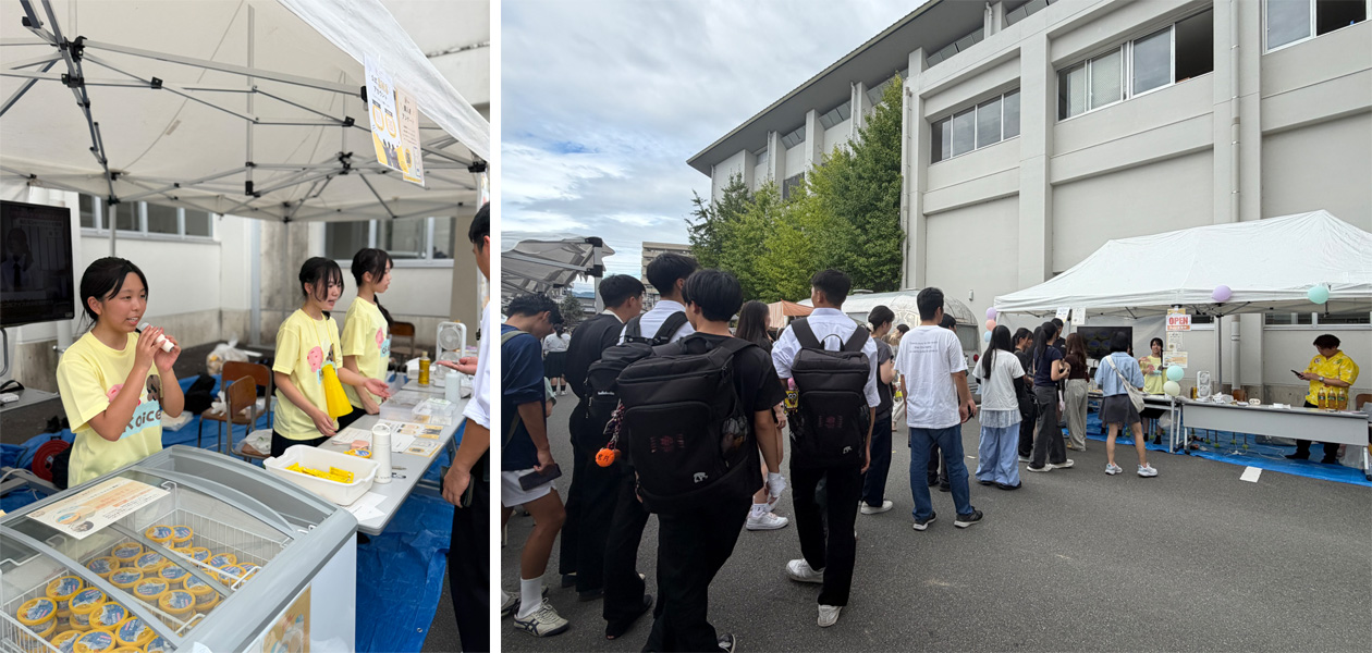 高知国際中学校・高等学校の文化祭の様子
